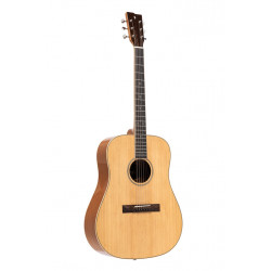 Stagg SA45 D-LW - Guitare acoustique Dreadnought série 45 table épicéa