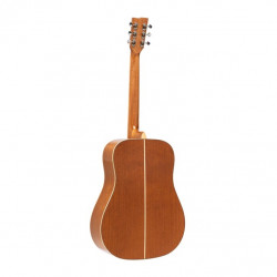 Stagg SA45 D-LW - Guitare acoustique Dreadnought série 45 table épicéa