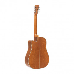 Stagg SA45 DCE-LW - Guitare électro-acoustique Dreadnought série 45 - Naturelle