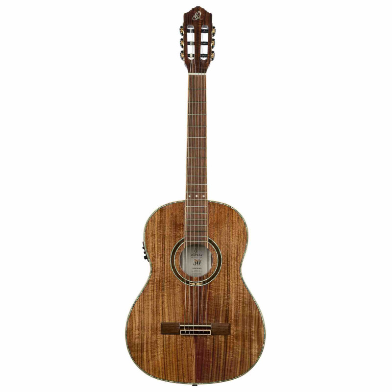 Ortega RE30TH-ACA - Guitare électro-classique - Naturel brillant (+ housse)