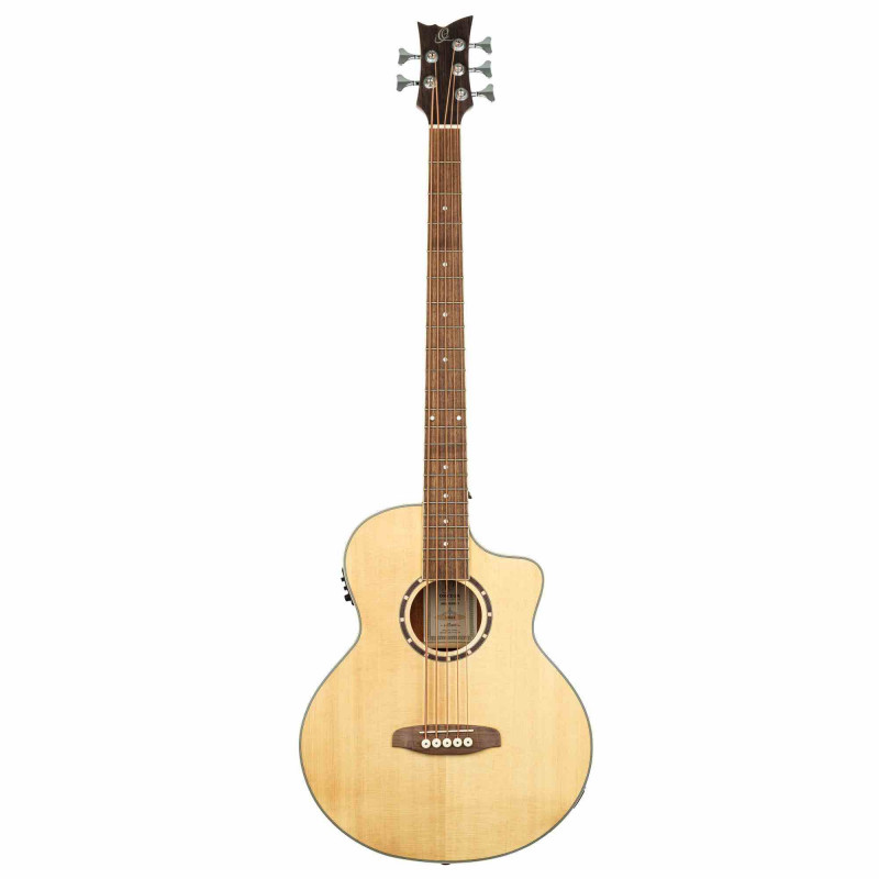 Ortega D7CE-5 - Basse électro-acoustique 5 cordes - Naturel satiné