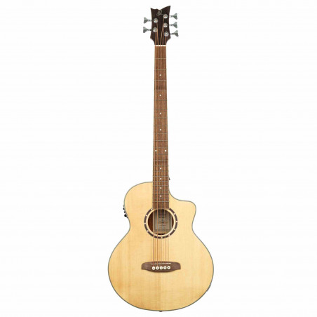 Ortega D7CE-5 - Basse électro-acoustique 5 cordes - Naturel satiné