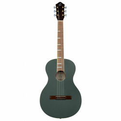 Ortega RRA-PLT - Guitare acoustique Parlor - Platinium brillant (+ housse)