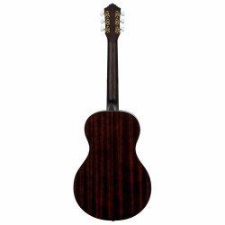 Ortega RRA-BKT - Guitare acoustique Parlor - Noir brillant (+ housse)