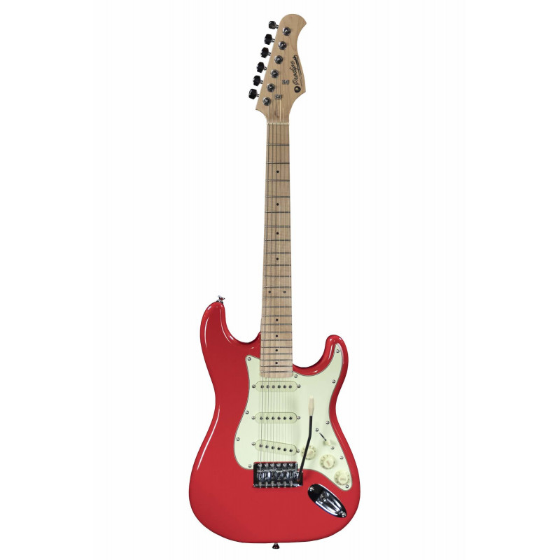 Prodipe Guitars STJUNIOR - Guitare électrique - Fiesta Red (+ housse) - occasion