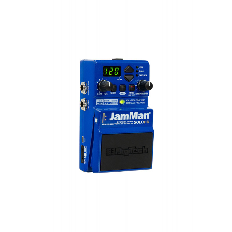 Digitech JamMan Solo HD - Pédale looper - Bleu