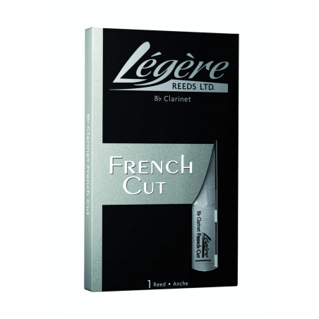 Légère BBF350 - Anche clarinette Sib French Cut - Force 3,5