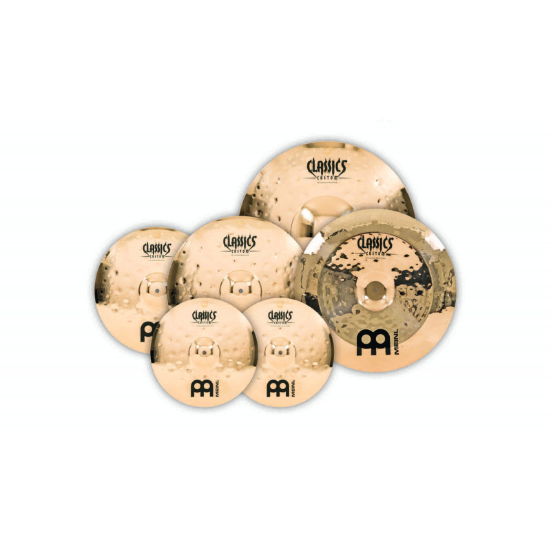 Meinl CCEM-CS1 - Pack de cymbales étendu Classics Custom Extreme Metal