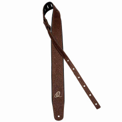 Ortega OSBY-6 - Sangle guitare - Byzantine brown