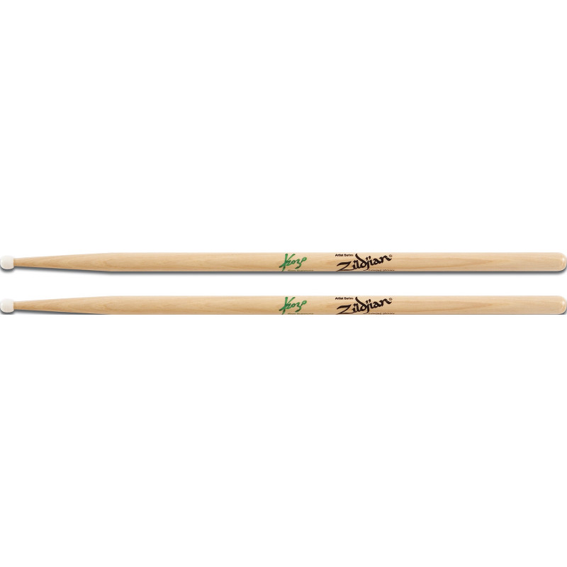 Zildjian ZASKS - Paire de baguettes Kozo Suganuma - Olive nylon