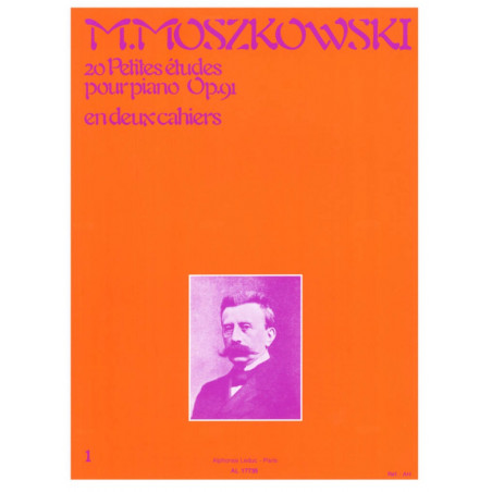 20 Petites Études pour piano, Op. 91, cahier 1 - Moritz Moszkowski