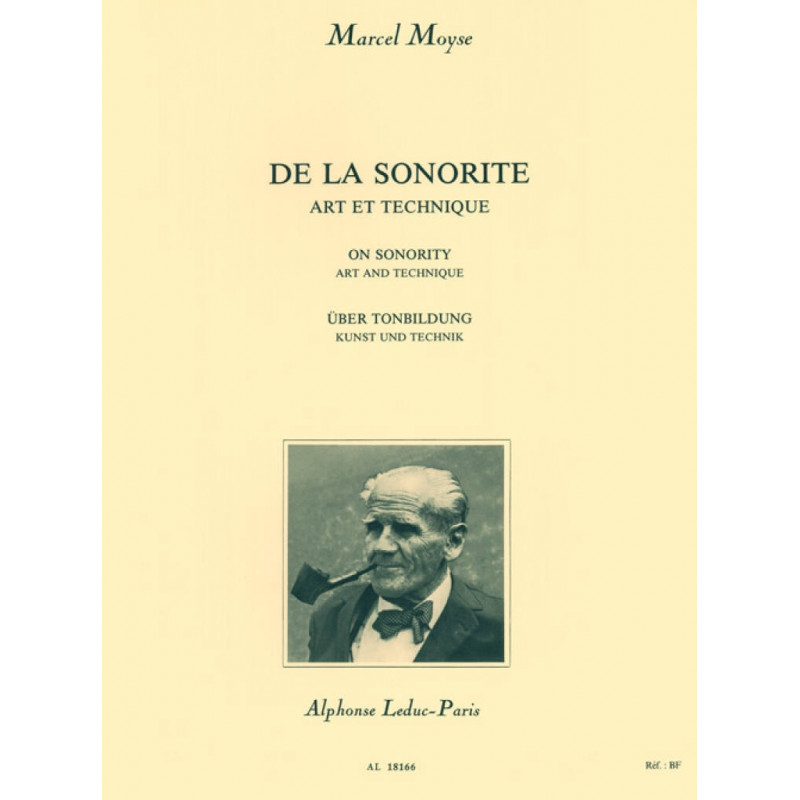 De la Sonorité - Art et Technique - Marcel Moyse