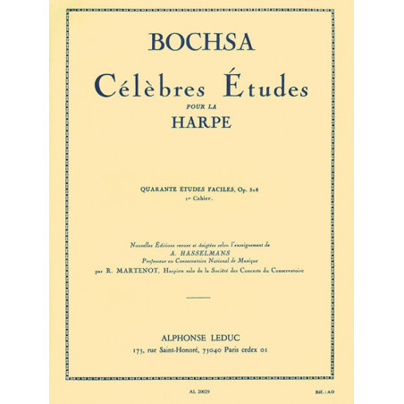 40 Etudes Faciles Op. 318 Vol.1 - Robert Nicholas Charles Bochsa