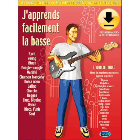 J'apprends facilement la Basse - Laurent Huet