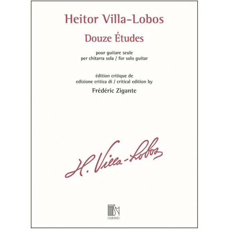 12 Études - Heitor Villa-Lobos