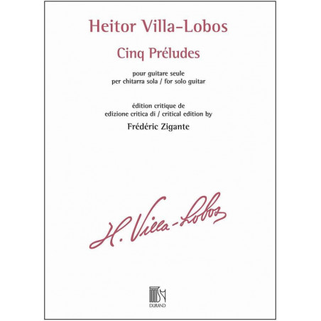 5 Préludes  - Heitor Villa-Lobos