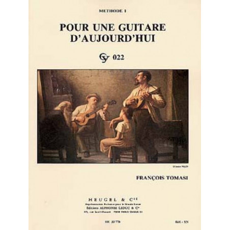 Pour une guitare d'aujourd'hui Vol 1 Débutant - François Tomasi