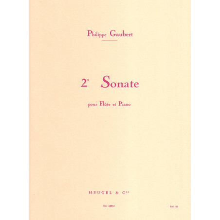 Sonate 2 - Philippe Gaubert