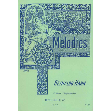 40 Mélodies Vol 1: 20 Melodies  - Reynaldo Hahn