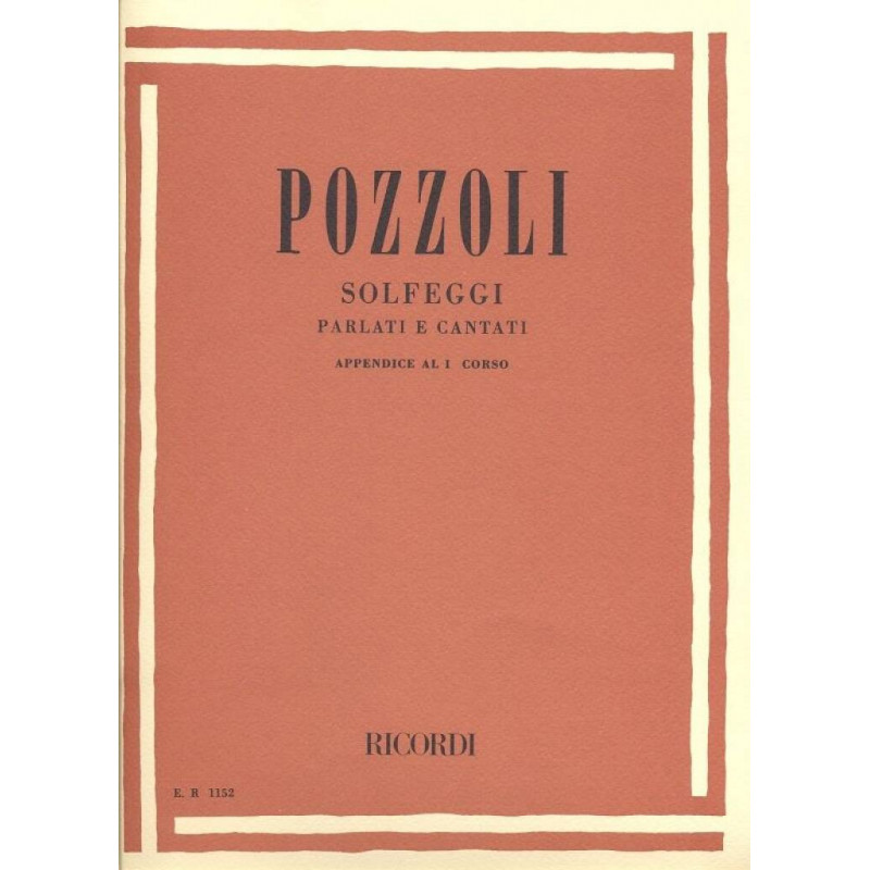 Solfeggi Parlati E Cantati - Ettore Pozzoli