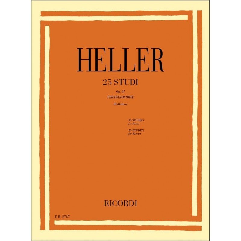 25 Studi Op. 47 - Stephen Heller