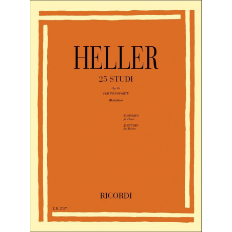 25 Studi Op. 47 - Stephen Heller