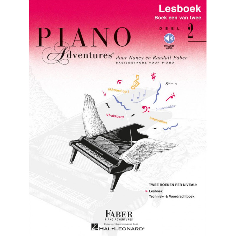 Piano Adventures: Lesboek Deel 2 - Nancy Faber