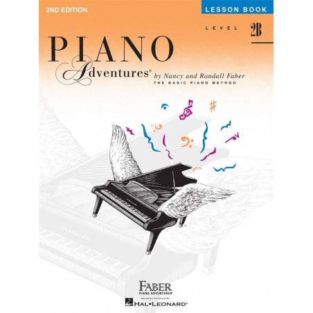 Piano Adventures Lesson Book Level 2B  - Nancy Faber