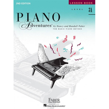 Piano Adventures Lesson Book Level 3A - Nancy Faber