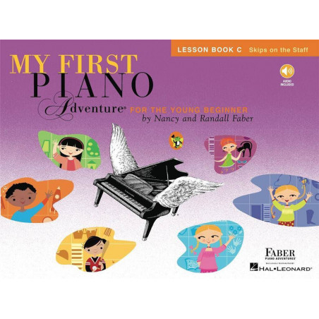 My First Piano Adventure Lesson Book C  - Nancy Faber