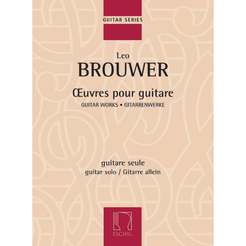 Œuvres pour guitare - Leo Brouwer