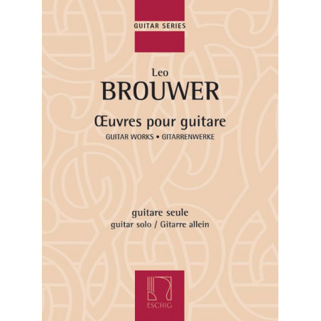 Œuvres pour guitare - Leo Brouwer