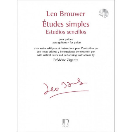 Études simples - Estudios sencillos - Leo Brouwer