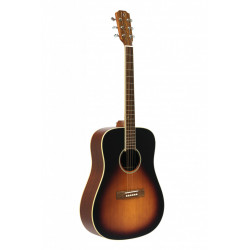 J.N Guitars EZR-D - Guitare Acoustique Dreadnought 4/4 Table En Cèdre Massif, Série Ezra