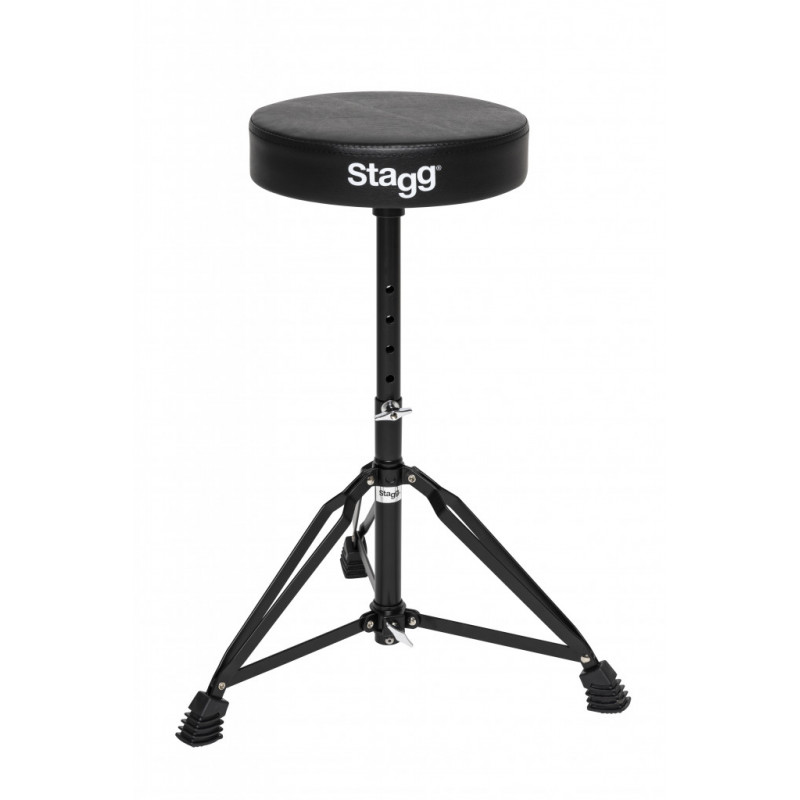 Stagg DT-32BK - Siège batteur double embase - Noir