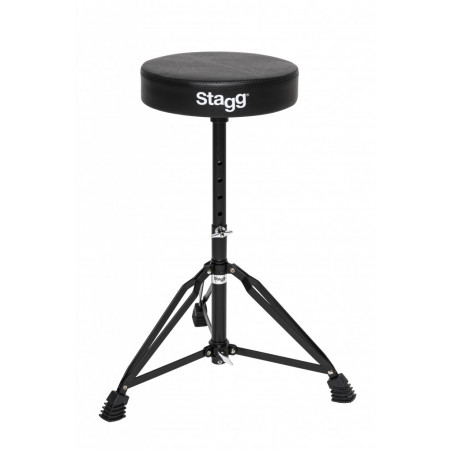 Stagg DT-32BK - Siège batteur double embase - Noir