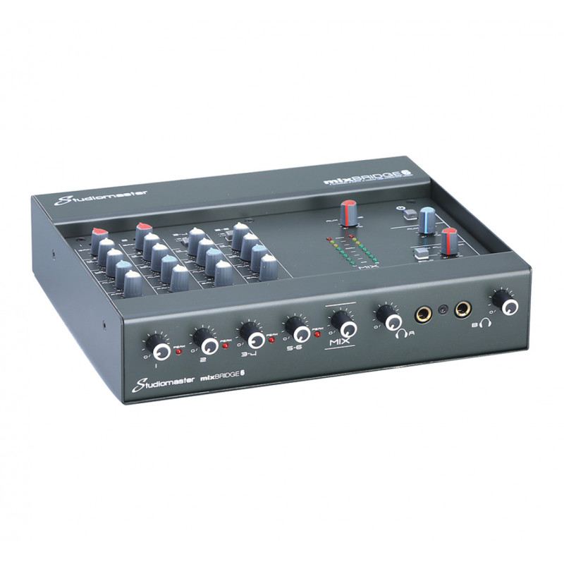 Studiomaster MIXBRIDGE6 - Table de mixage et interface audio 4 canaux