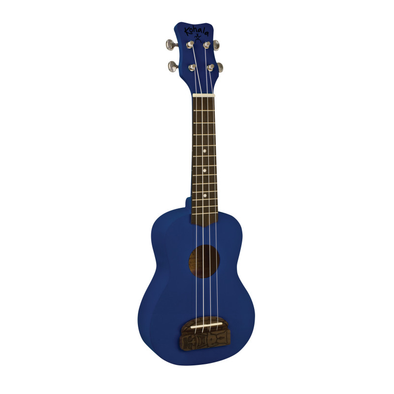 Kohala KT-SBL - Ukulele Soprano Tiki - Bleu