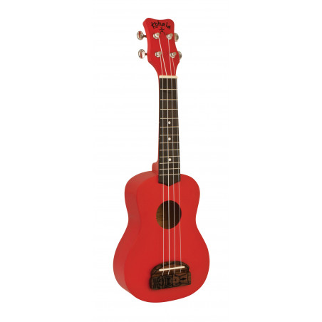 Kohala KT-SRD - Ukulele Soprano Tiki - Rouge