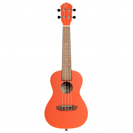 Ortega RUPUKI - Ukulele concert okoume - Orange citrouille satiné