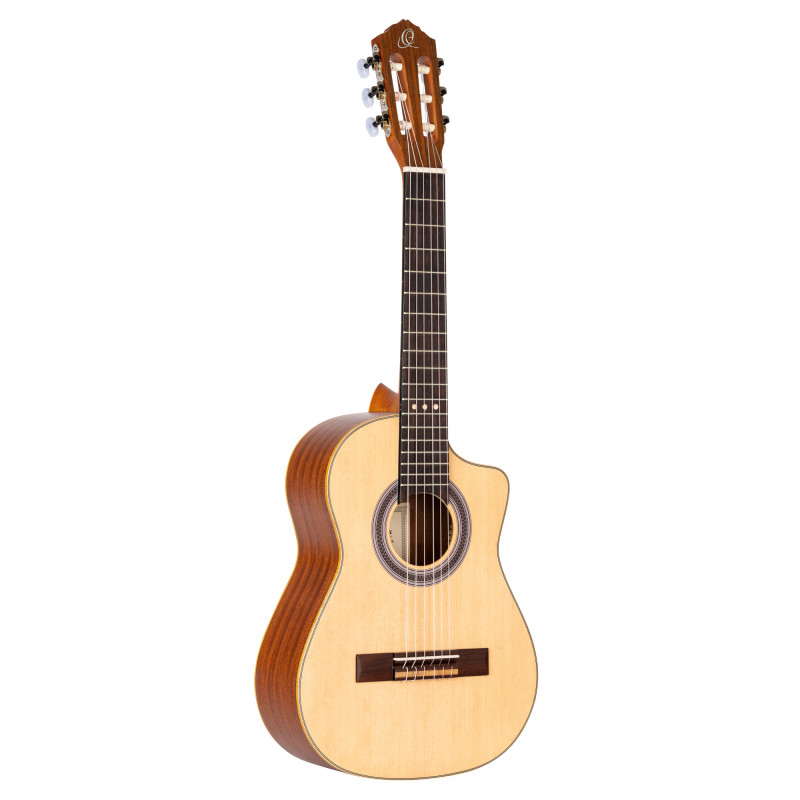 Ortega RQ25 - Guitare Requinto épicéa - Naturel satiné