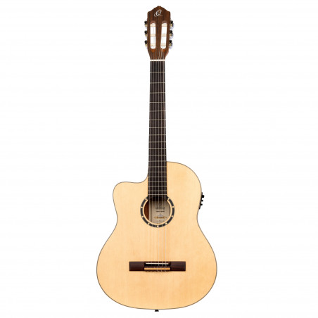 Ortega RCE125SN-L - Guitare électro-classique gaucher 4/4 - Naturel (+ housse)