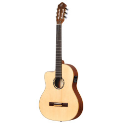 Ortega RCE125SN-L - Guitare électro-classique gaucher 4/4 - Naturel (+ housse)