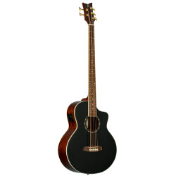 Ortega D8CE-5 - Basse électro-acoustique 5 cordes - Noir brillant