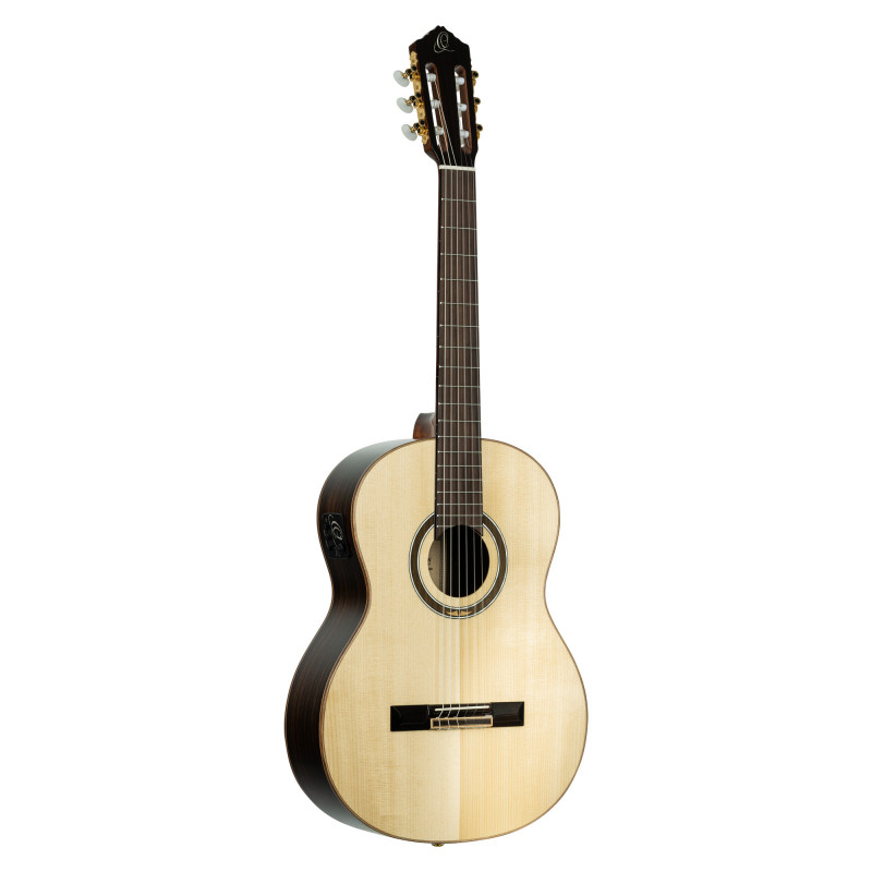 Ortega RE158RWSN - Guitare électro-classique - Naturel brillant (+ housse)