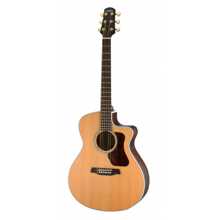 Walden G633CEW - Guitare électro-acoustique Grand Auditorium - Naturel satiné (+ housse)