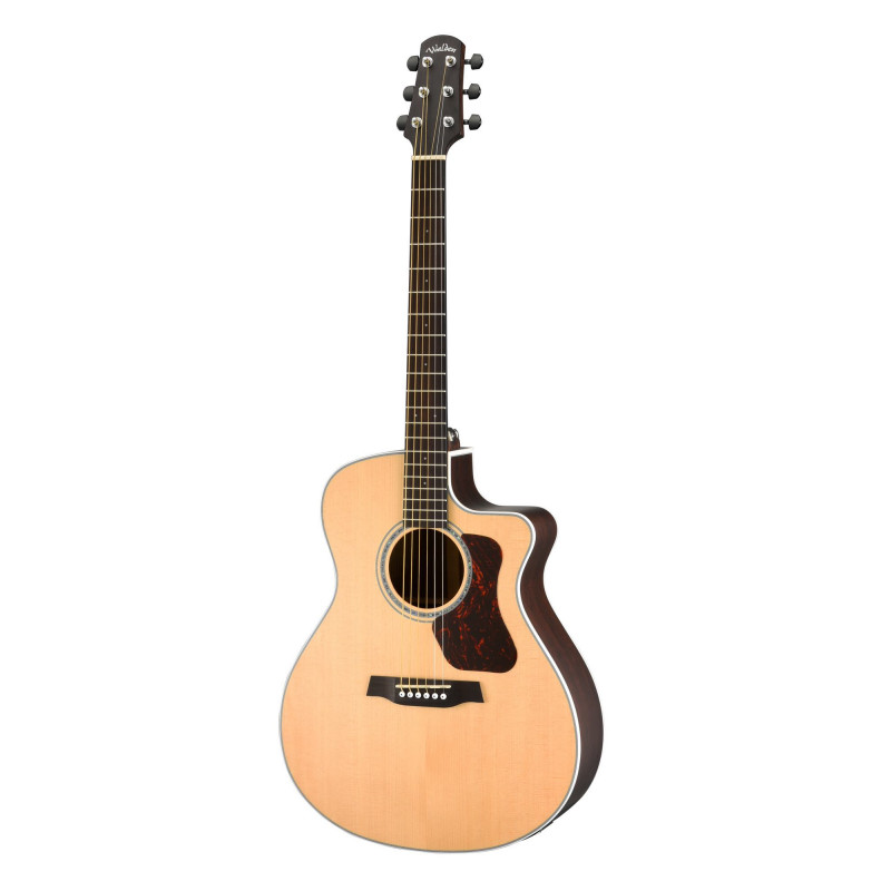 Walden G803CEW - Guitare électro-acoustique Grand Auditorium - Naturel satiné (+ housse)