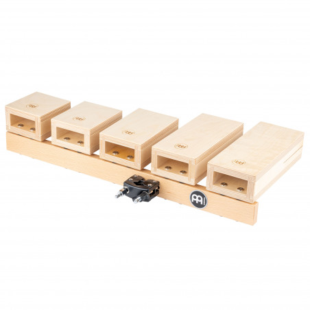 Meinl TMWTB - Set Temple Blocks bois + support