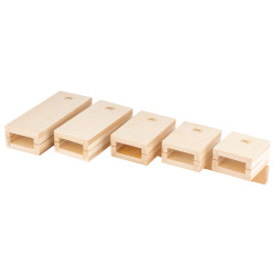 Meinl TMWTB - Set Temple Blocks bois + support