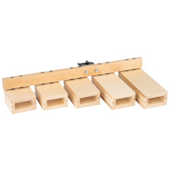 Meinl TMWTB - Set Temple Blocks bois + support